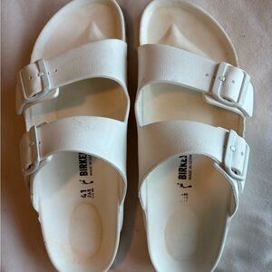 Birkenstock White Sandals
